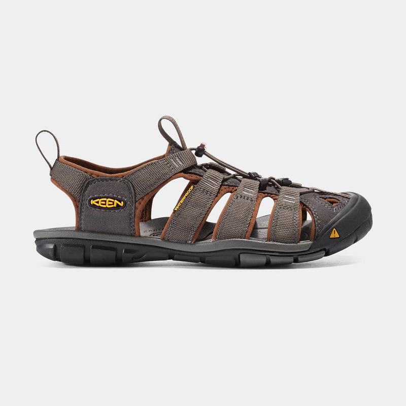 Sandalias Trekking Keen Clearwater Cnx Para Hombre Kaki/Marrom - Sandalias Keen Mexico (157208-KTN)